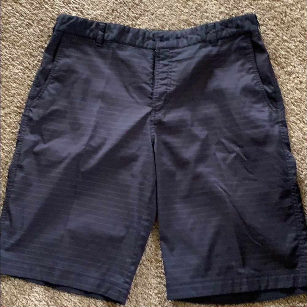 Men's Nike Golf Tour Performace Black Pin Striped Performance Shorts